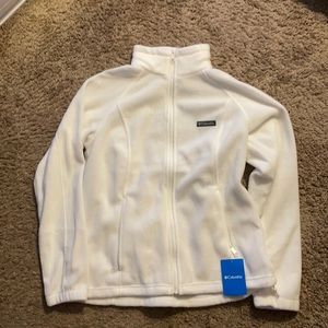NWT Columbia Fleece White